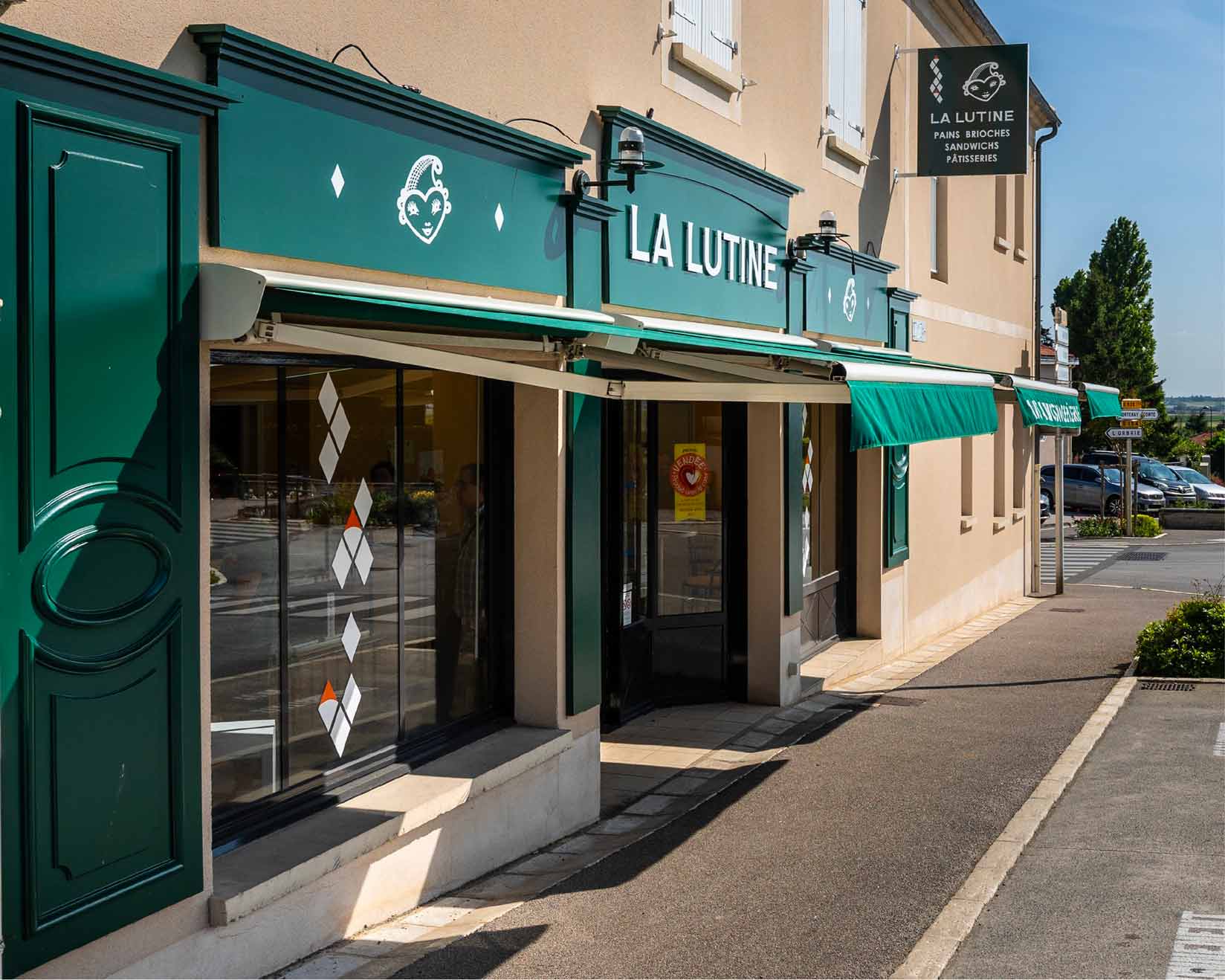 façade de la lutine realisee par Kafecom